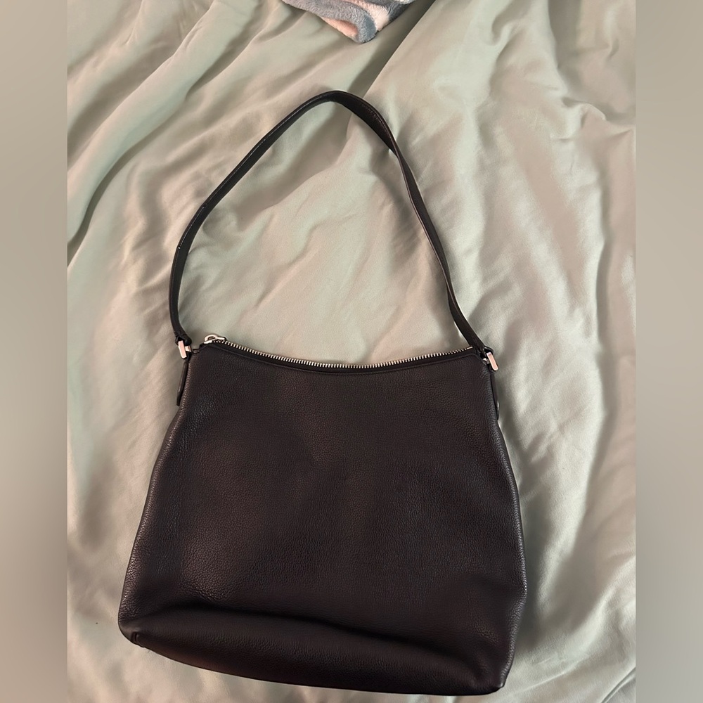 Kate Spade Black Leather Shoulder Bag - Picture 2 of 3